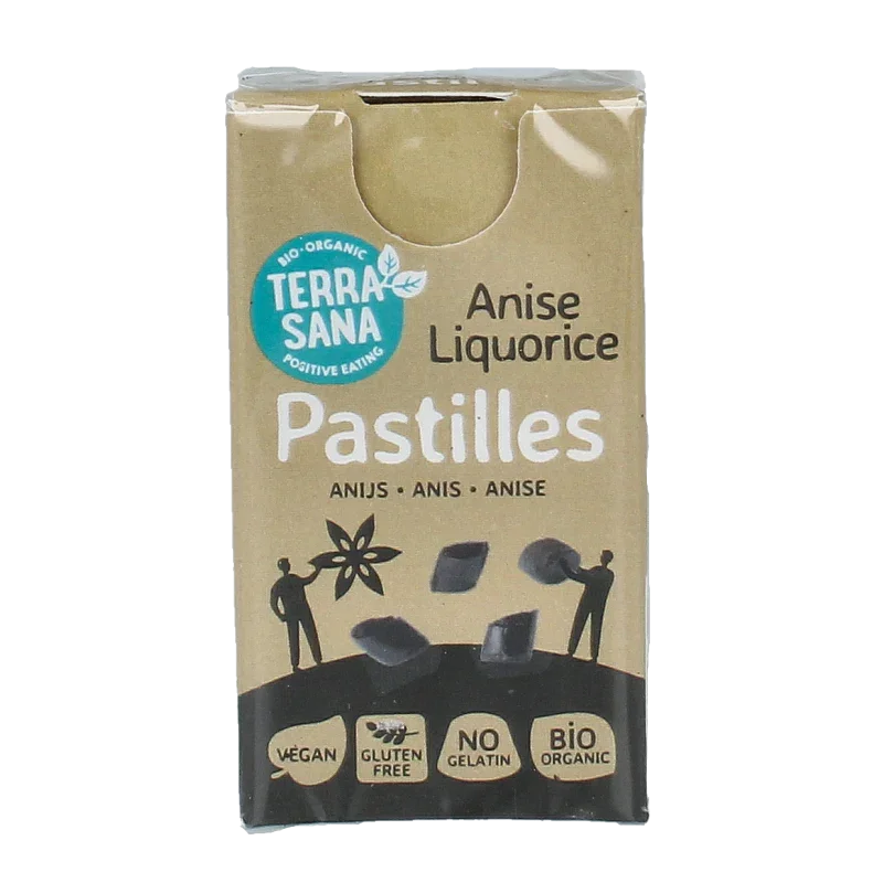 TerraSana Droppastilles anijs bio 25 Gram