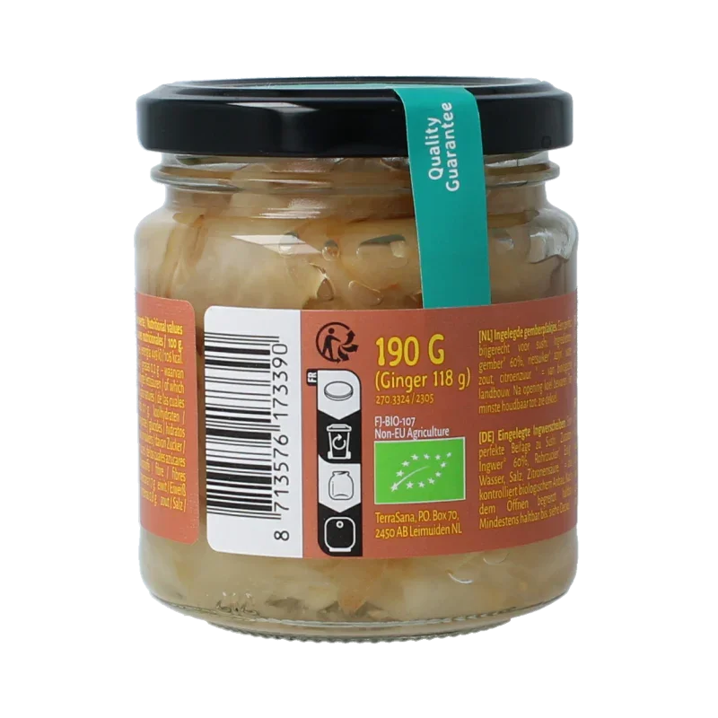 TerraSana Sushi gember bio 190 Gram