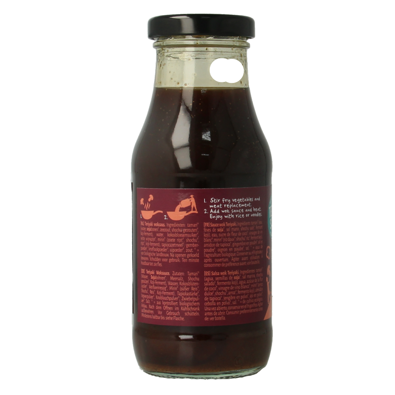 TerraSana Woksaus teriyaki bio 240 Milliliter