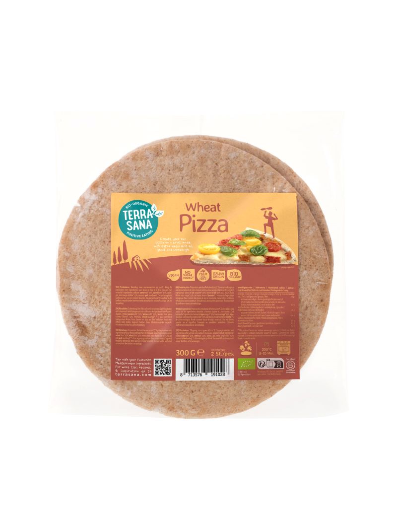 TerraSana Pizzabodem bio 2.00 Stuks