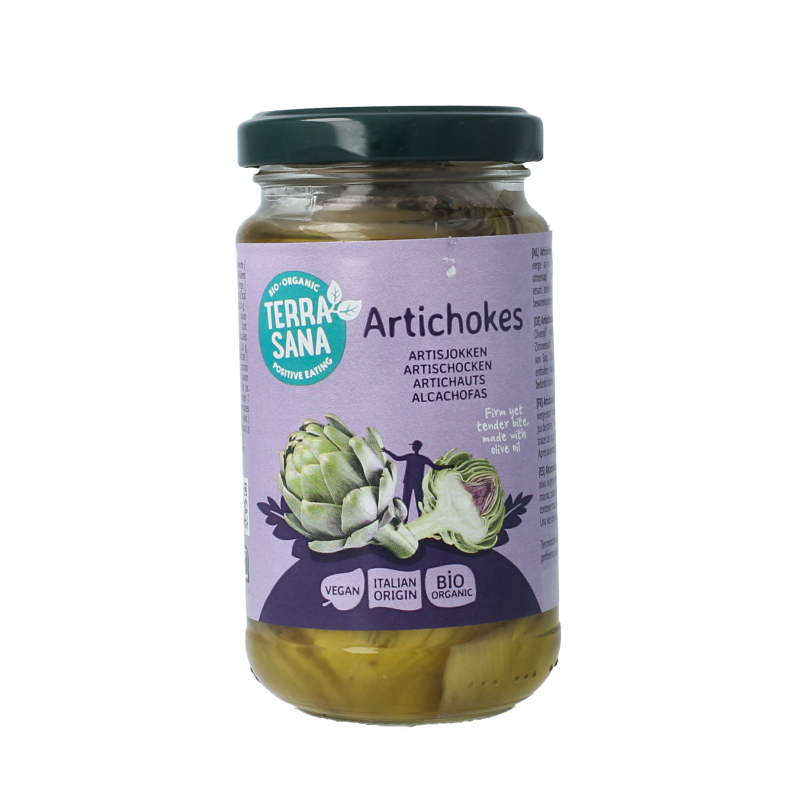 TerraSana Artisjokken in olijfolie bio 170 Gram