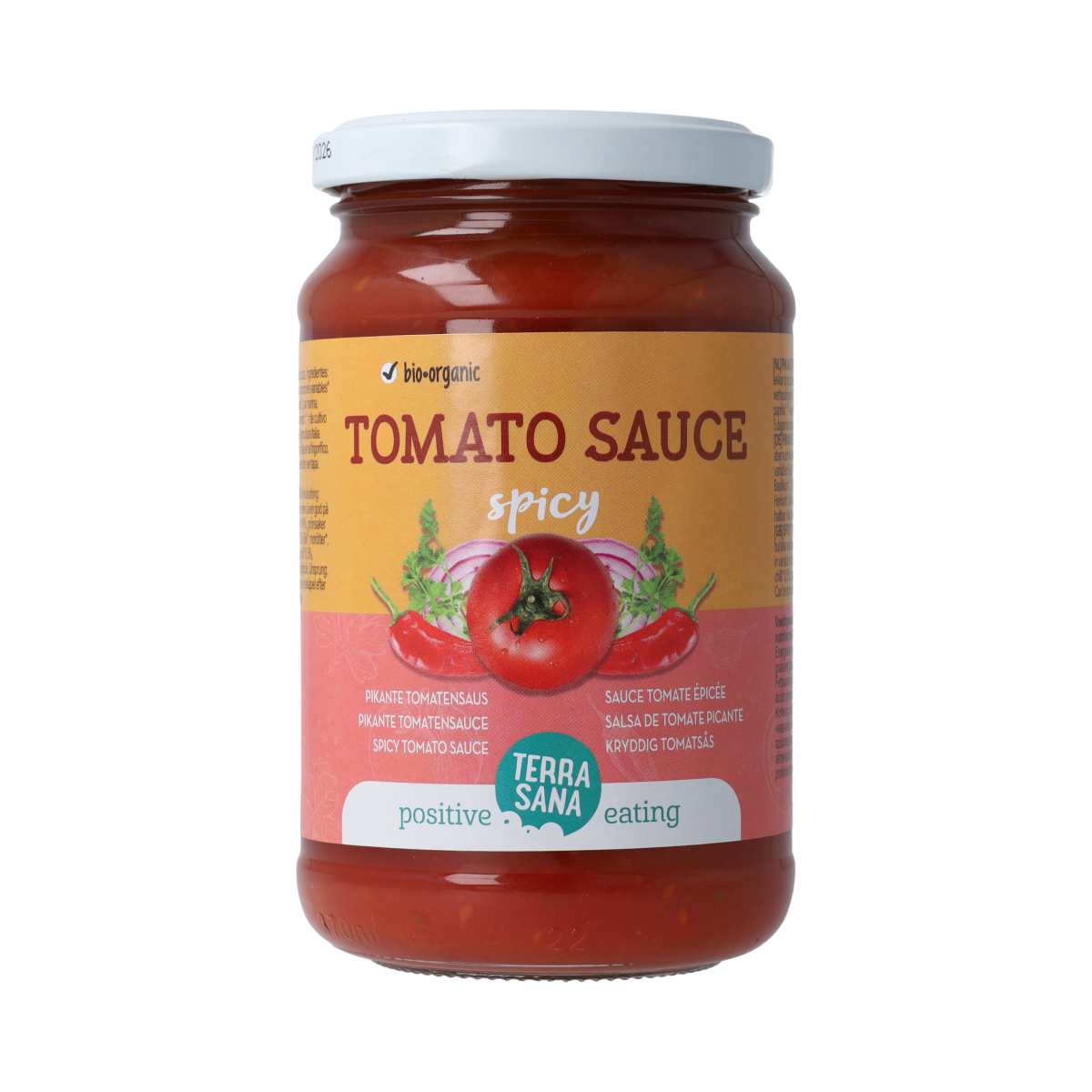 TerraSana Tomatensaus pikant bio  340.00 Gram