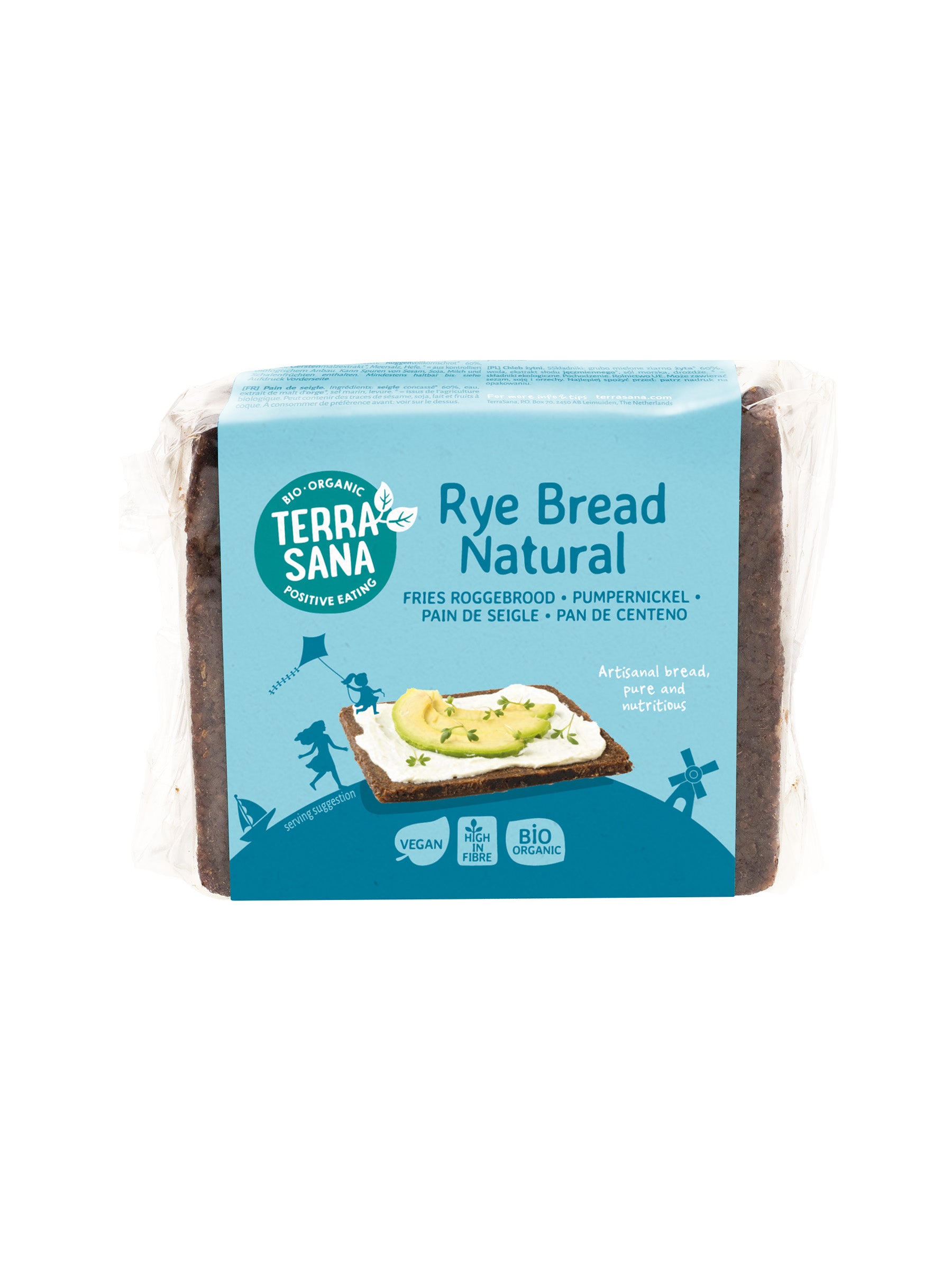 TerraSana Fries roggebrood bio 500 Gram