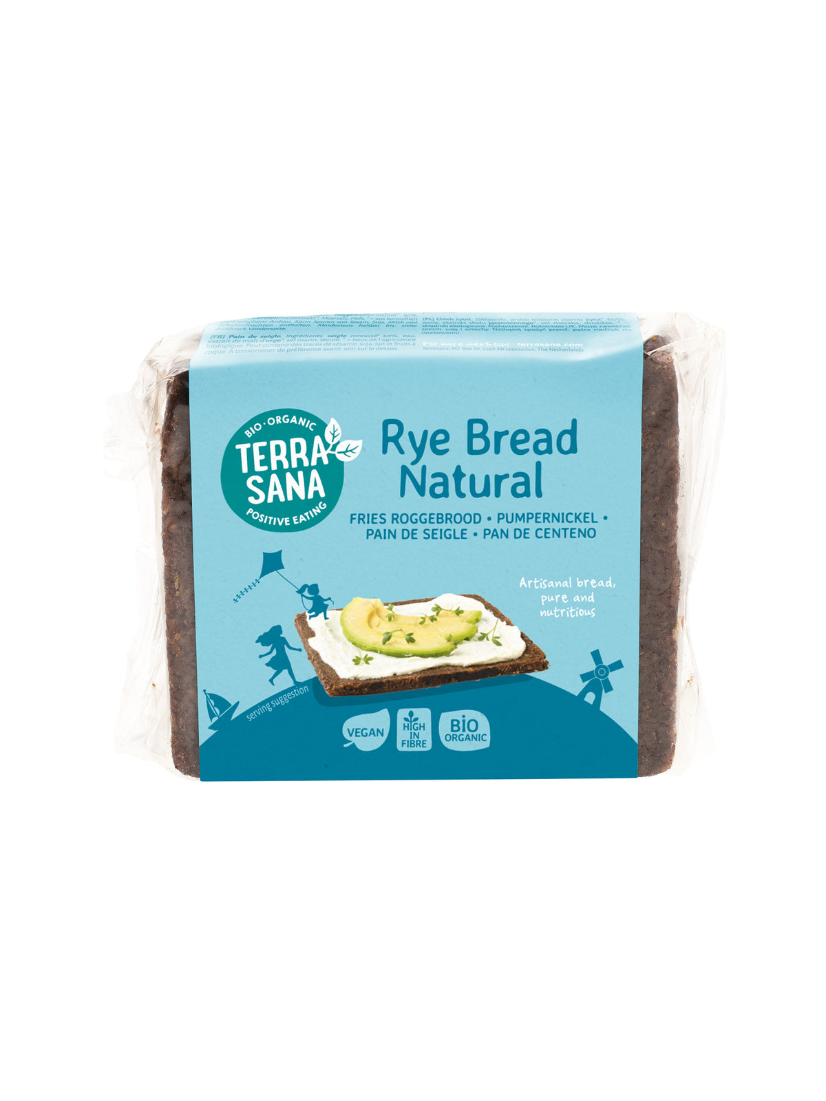 TerraSana Fries roggebrood bio 500 Gram