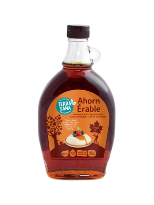TerraSana Ahornsirup Grad C (Glas) bio 500 Milliliter
