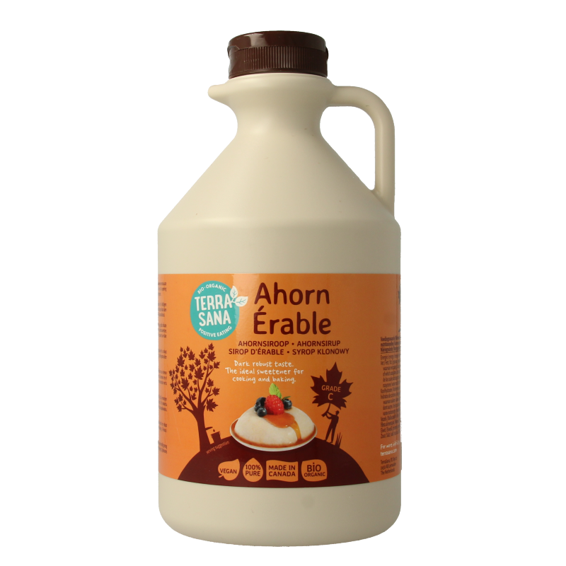 TerraSana Ahornsiroop graad C bio 1 Liter