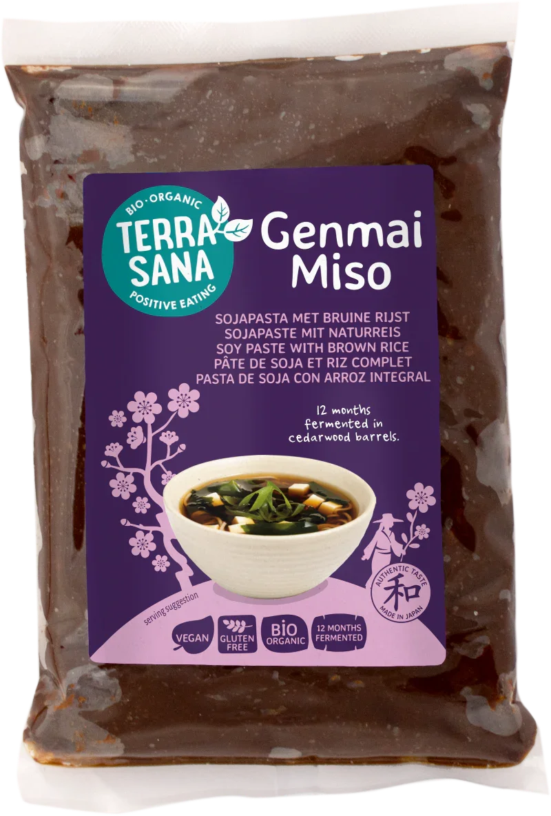 TerraSana Genmai miso eko bio 400 Gram