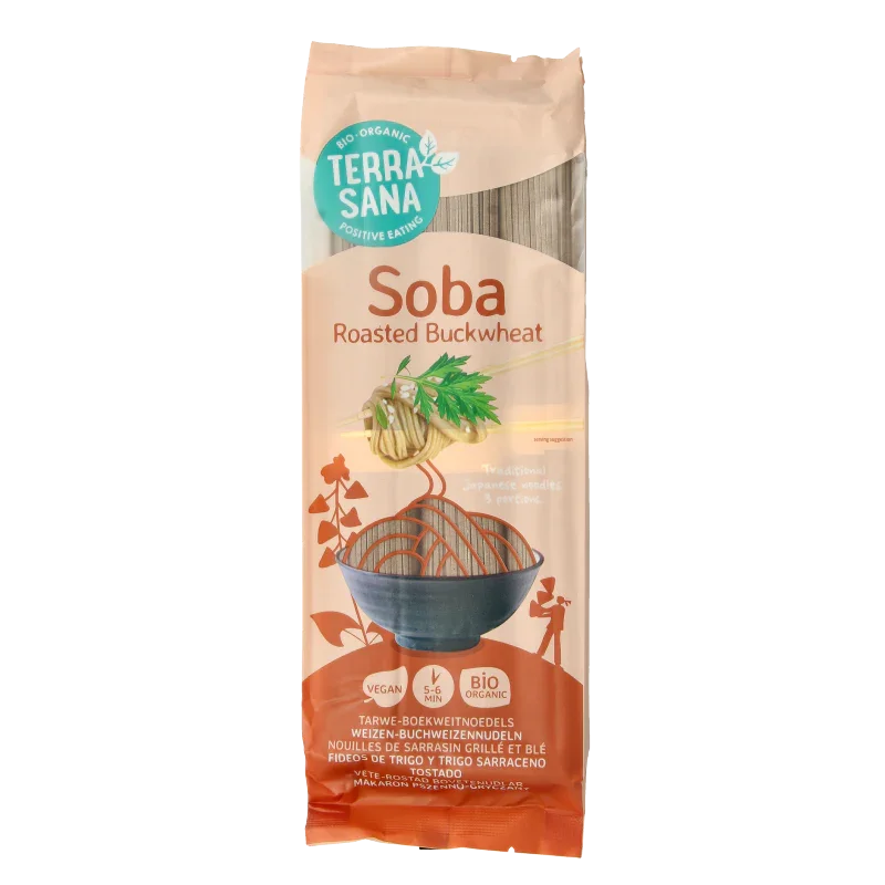 TerraSana Soba boekweit geroosterd bio 250 Gram
