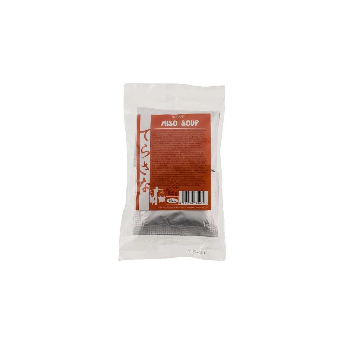 TS Import Instant miso soep 10 x 8 gram 80 Gram