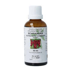 Cruydhof Schisandra chinensis fruct tinctuur 50.00 Milliliter