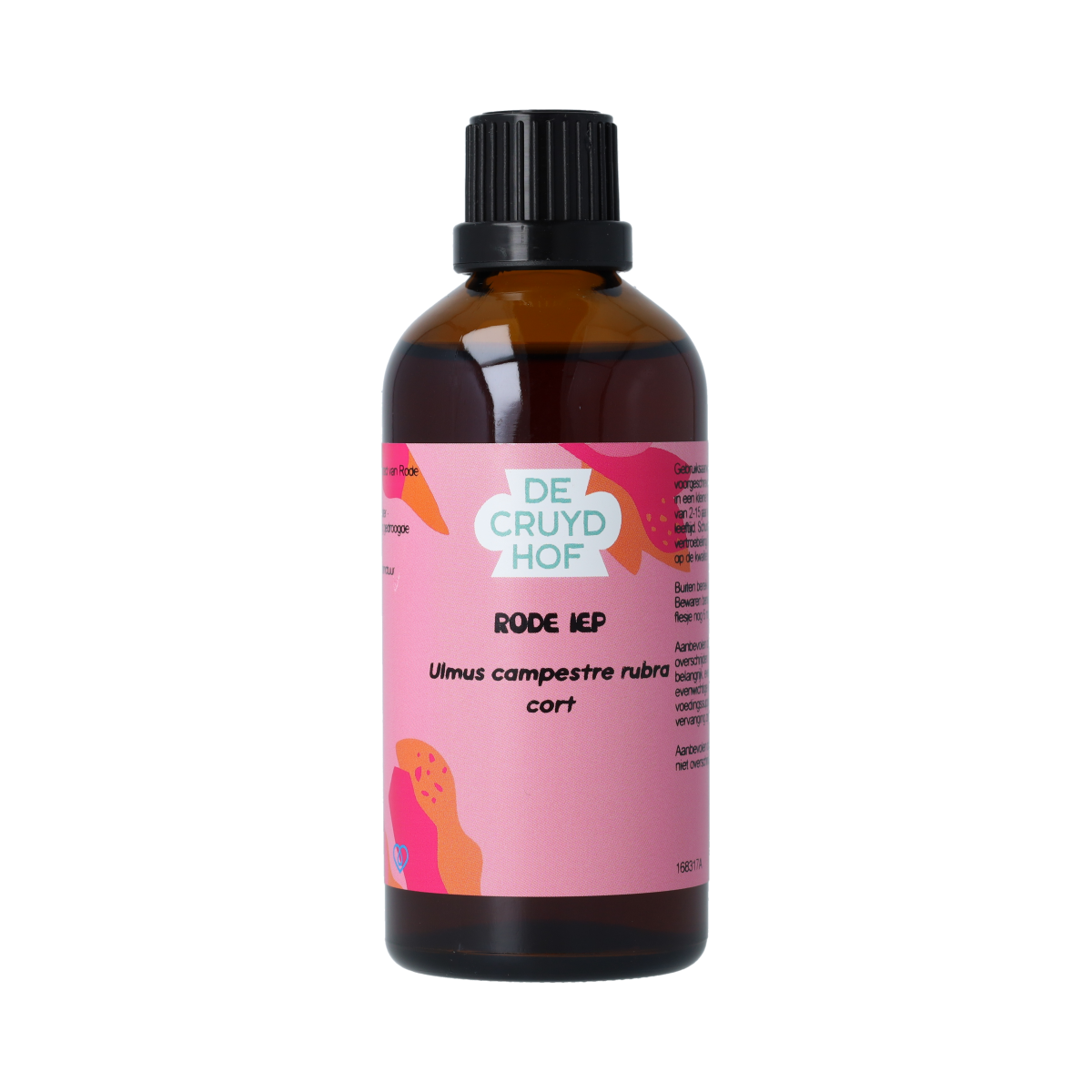 De Cruydhof Ulmus campestre rubra / rode iep tinctuur 100.00 Milliliter