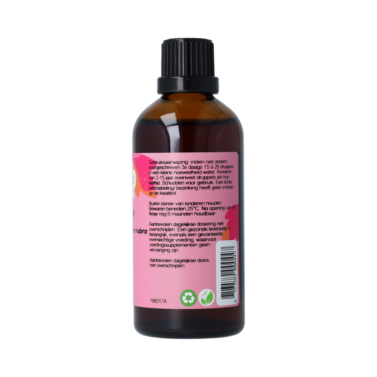 De Cruydhof Ulmus campestre rubra / rode iep tinctuur 100.00 Milliliter
