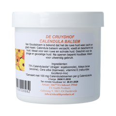 De Cruydhof Calendula balsem 75% 250.00 Milliliter
