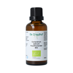 De Cruydhof Coriandrum sativum / koriander tinctuur bio 50.00 Milliliter