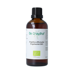De Cruydhof Angelica officinalis/engelwortel tinctuur bio 100.00 Milliliter
