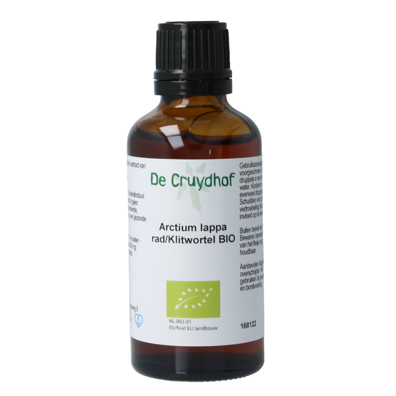 Cruydhof Arctium lappa/klitwortel tinctuur bio 50 Milliliter