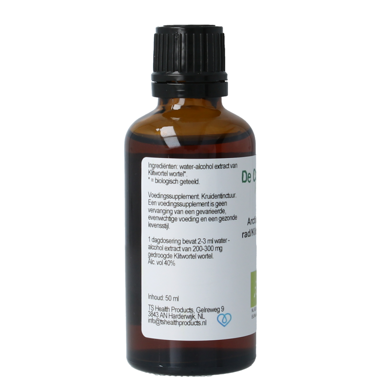 Cruydhof Arctium lappa/klitwortel tinctuur bio 50 Milliliter