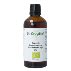 Cruydhof Capsella burs p / herderstasje tinctuur bio 100.00 Milliliter