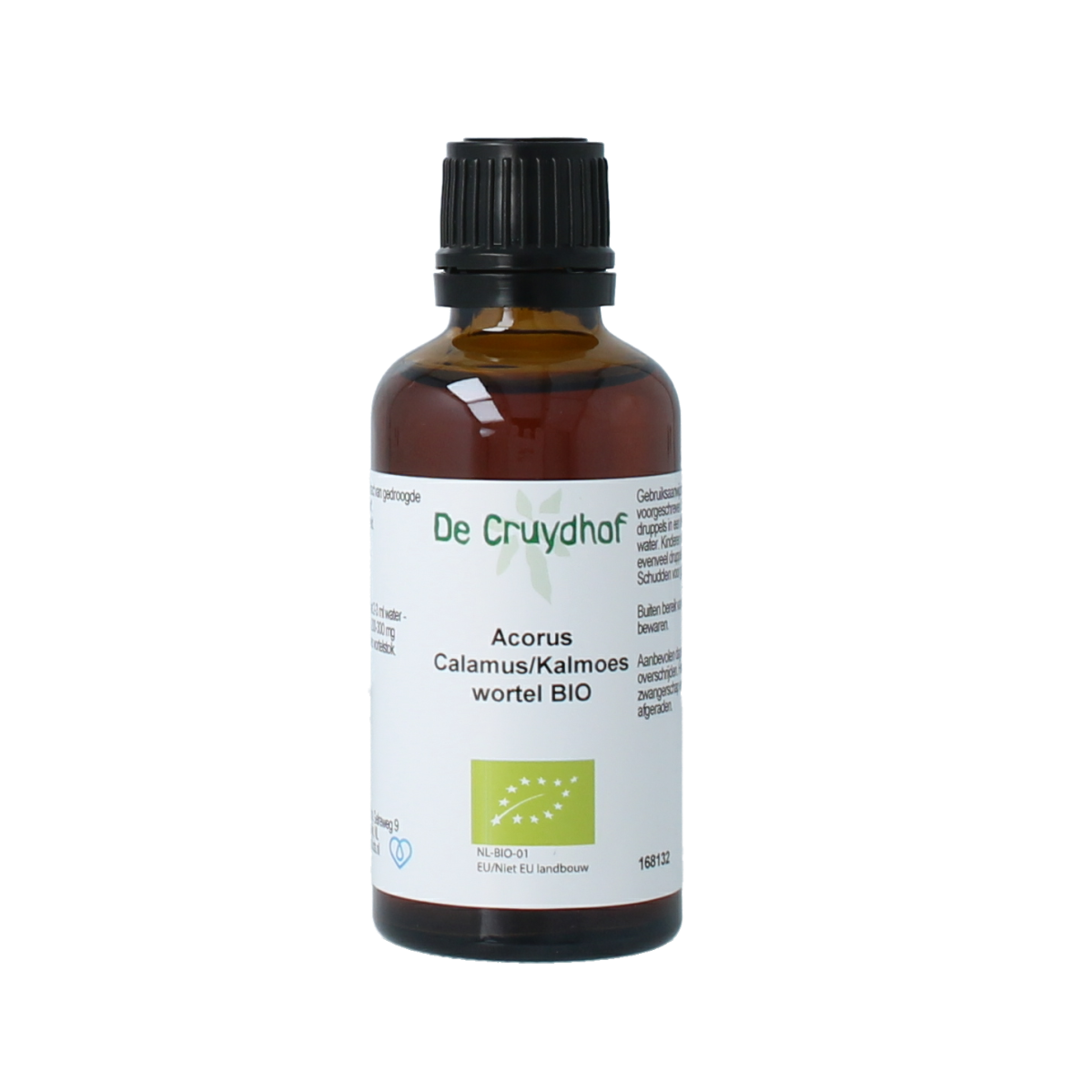 Cruydhof Acorus calamus/kalmoeswortel tinctuur bio 50.00 Milliliter