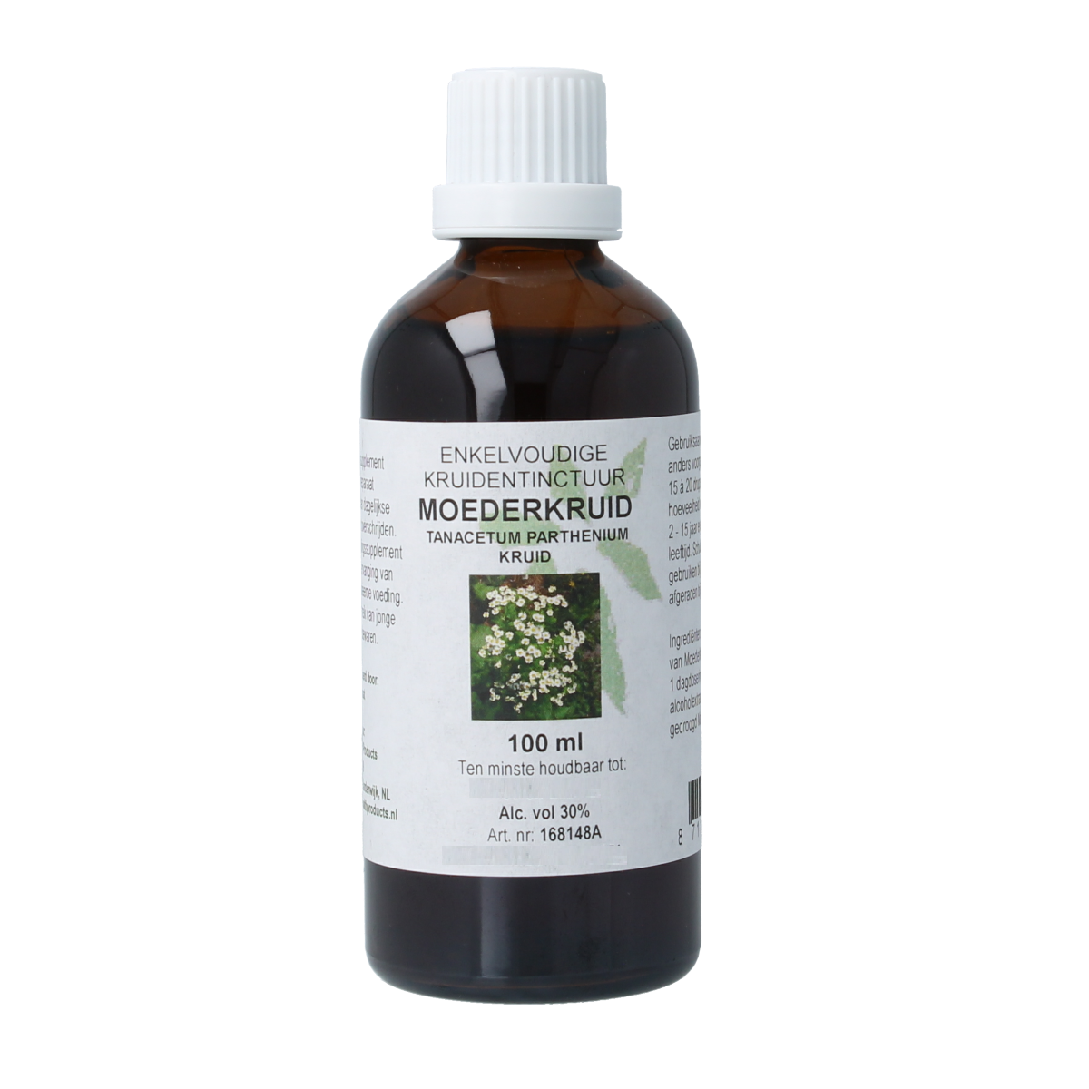 Cruydhof Tanacetum parthenium herb/moederkruid tinctuur 100.00 Milliliter