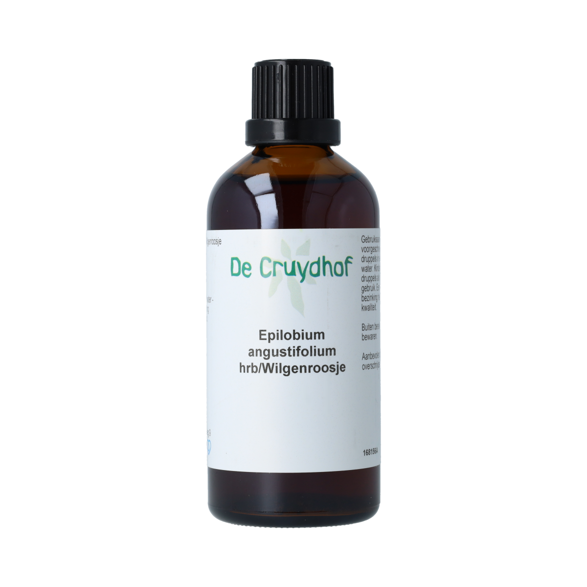 De Cruydhof Epilobium angustifolium / wilgenroosje tinctuur 100.00 Milliliter