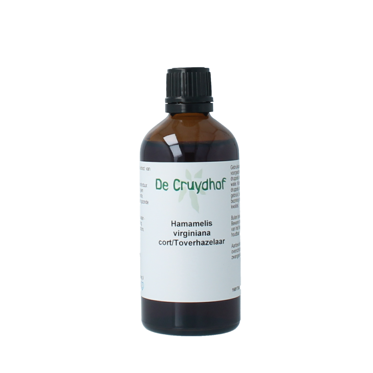 Cruydhof Hamamelis virginiana cort / toverhazelaar tinctuur 100.00 Milliliter
