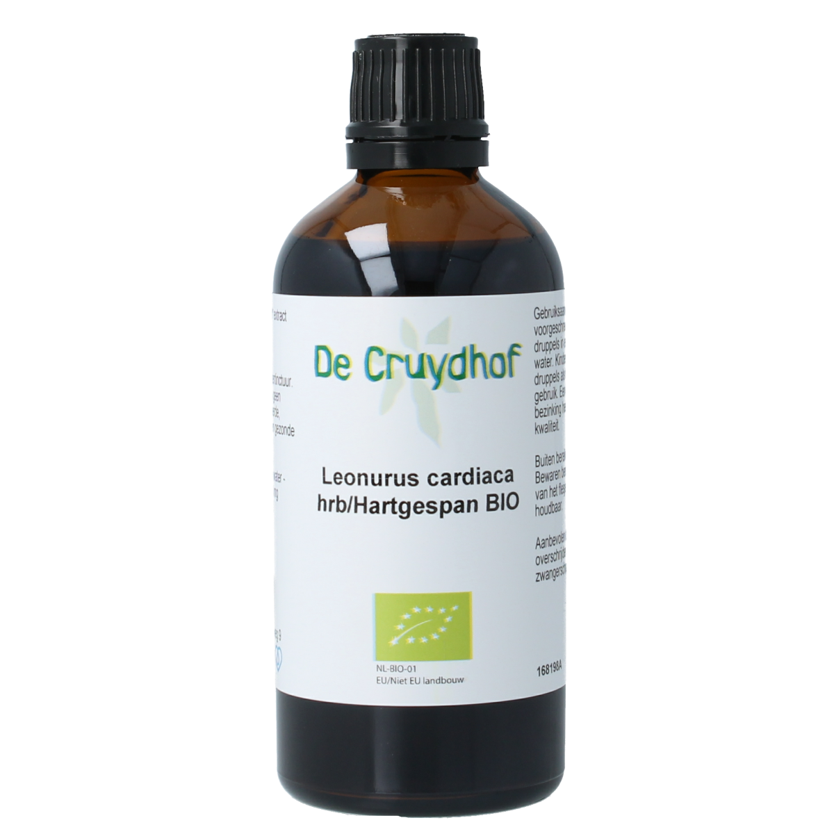 Cruydhof Leonorus card hrb / hartgespan tinctuur bio 100.00 Milliliter