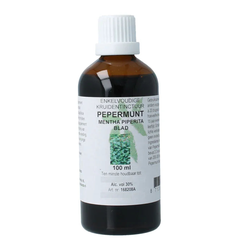 Natura Sanat Mentha piperite / pepermunt tinctuur 100 Milliliter