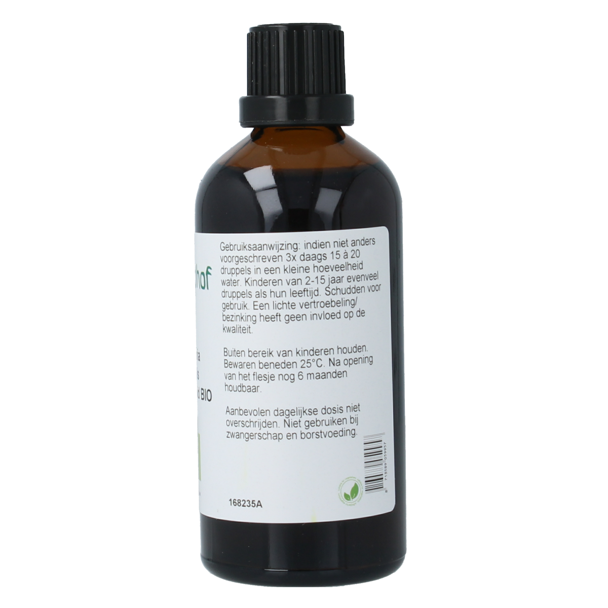Cruydhof Pulmonaria off herb / longkruid tinctuur bio 100.00 Milliliter