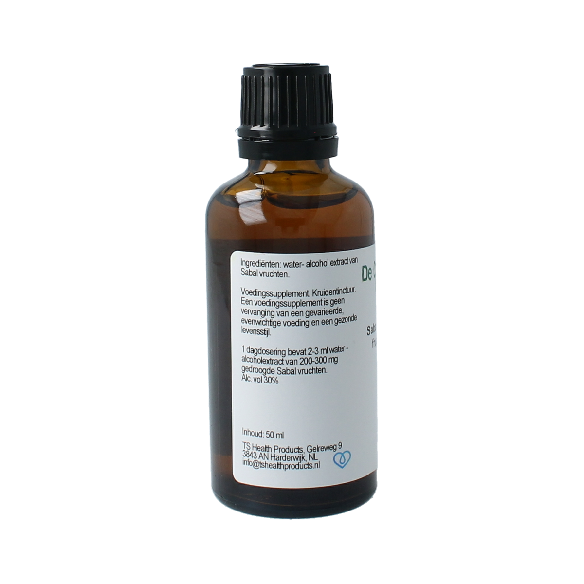Cruydhof Sabal serrulata fructus tinctuur 50.00 Milliliter