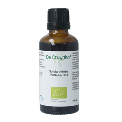 Cruydhof Salvia tribola fol / salie tinctuur bio 50 Milliliter