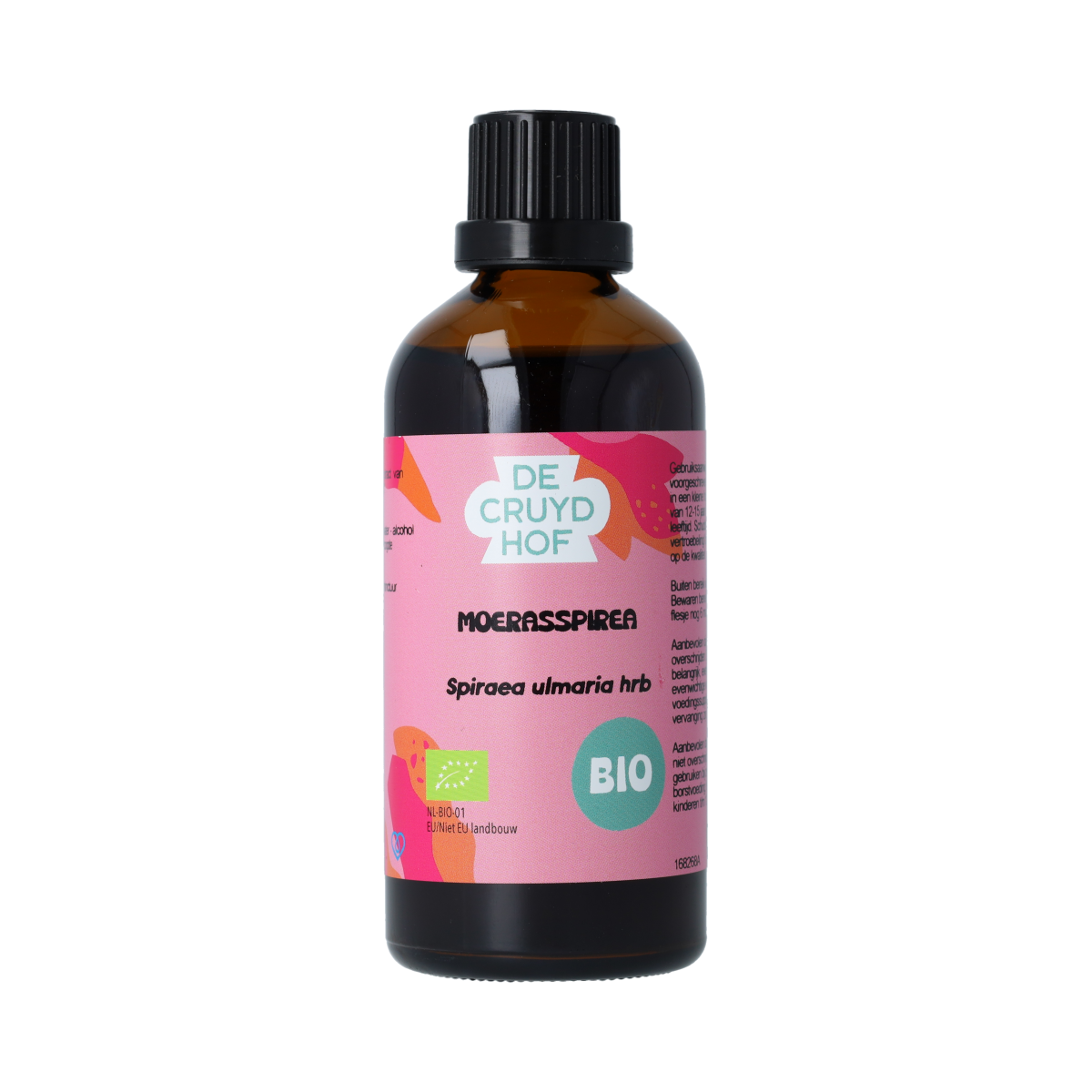 De Cruydhof Spiraea ulmaria herb / moerasspirea tinctuur bio 100.00 Milliliter