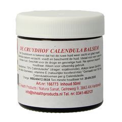 Cruydhof Calendula balsem 75% 50.00 Milliliter
