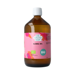 De Cruydhof Alcohol 96% inwendig en uitwendig bio 1.00 Liter
