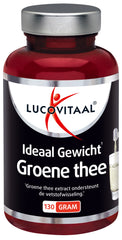 Lucovitaal Groene thee ideaal gewicht extract 130.00 Gram