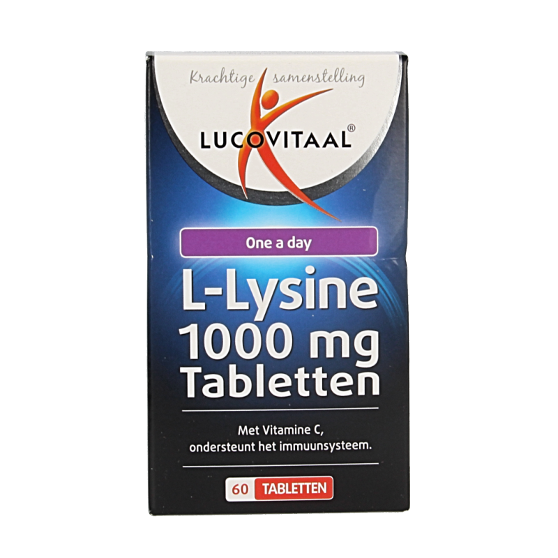 Lucovitaal L-Lysine 1000mg 60 Tabletten