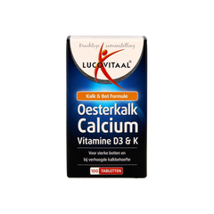 Lucovitaal Oesterkalk calcium tabletten 100.00 Tabletten