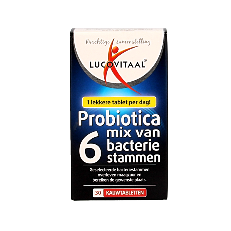 Lucovitaal Probiotica 30 Kauwtabletten