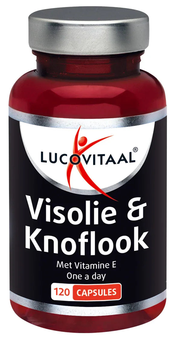Lucovitaal Visolie & knoflook 180 Capsules