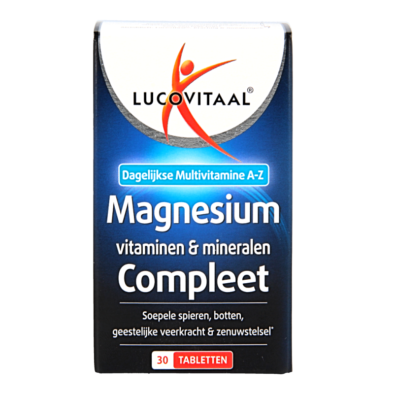Lucovitaal Magnesium vitaminen mineralen compleet 30 Tabletten