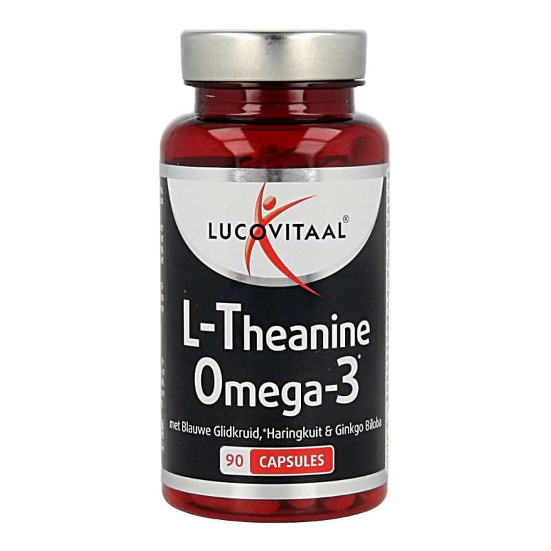 Lucovitaal L-Theanine omega 3 90 Capsules