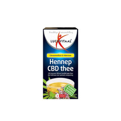 Lucovitaal Hennep CBD thee 20.00 Zakjes