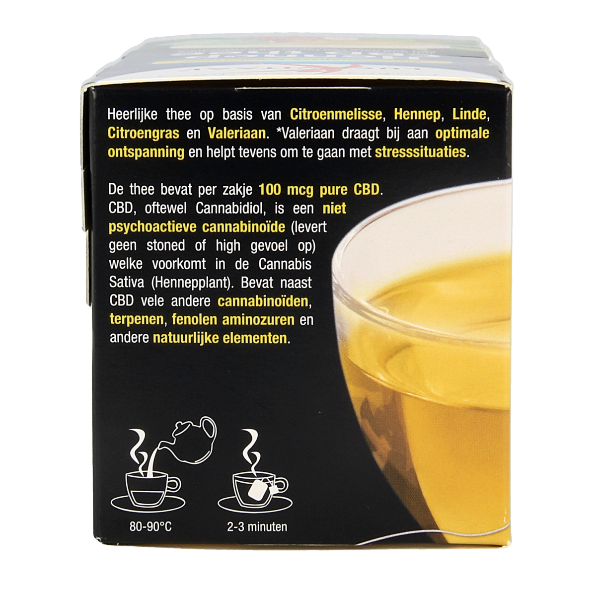 Lucovitaal Hennep CBD thee 20.00 Zakjes