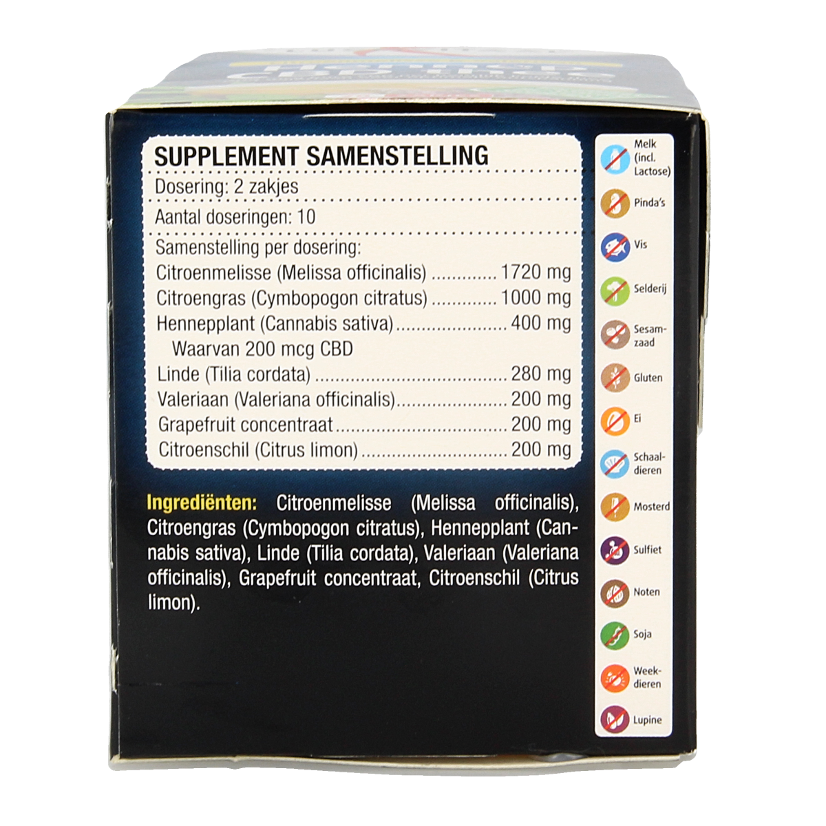 Lucovitaal Hennep CBD thee 20.00 Zakjes