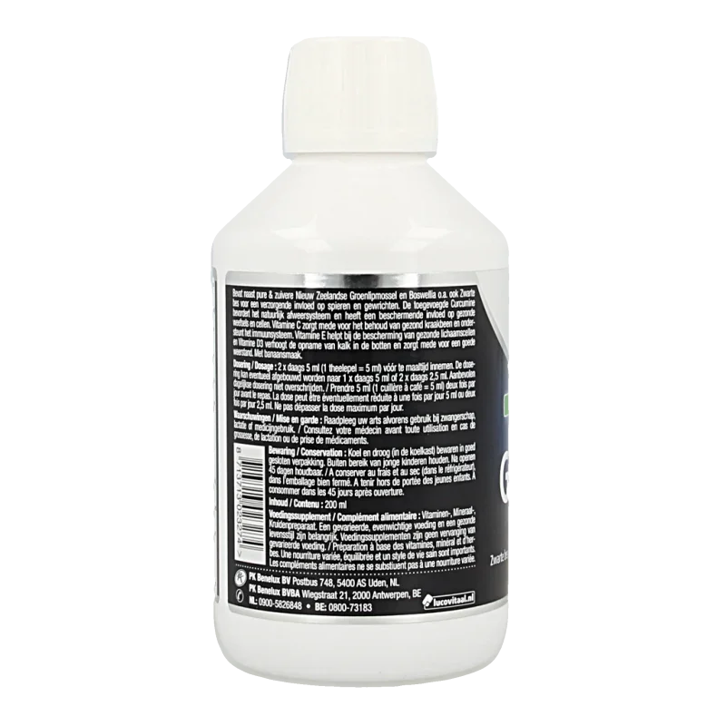 Lucovitaal Groenlipmossel vloeibaar 200 Milliliter