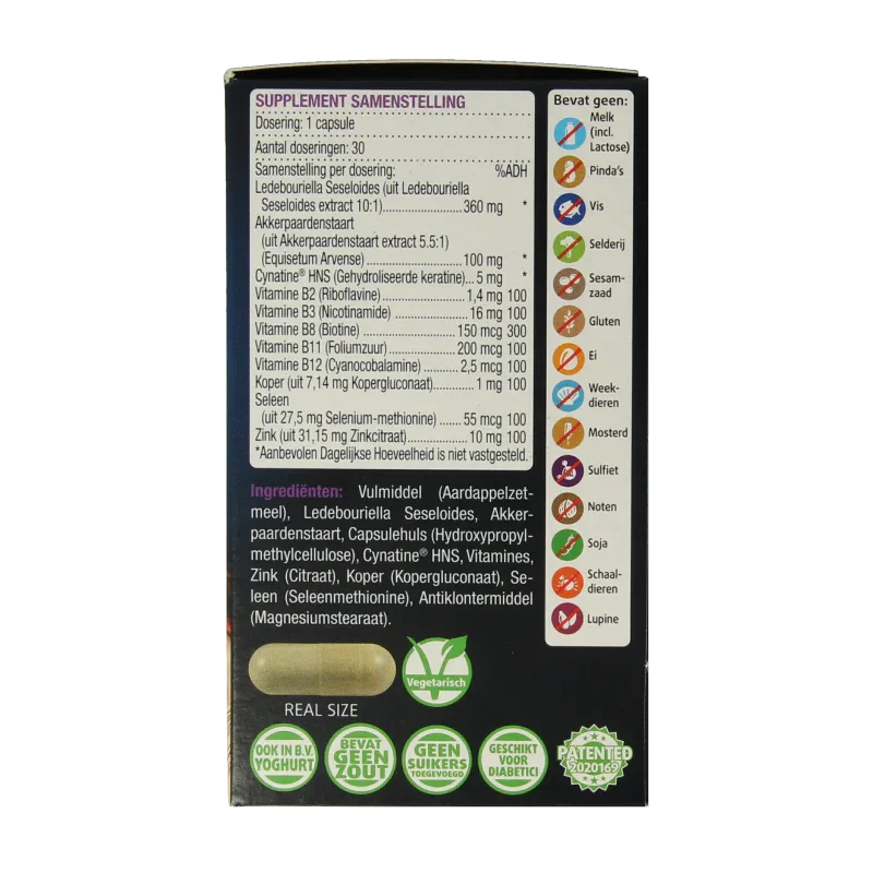 Lucovitaal Haar groei & volume 30 Capsules