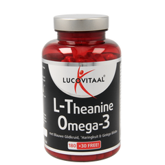 Lucovitaal L-Theanine omega 3 210.00 Capsules