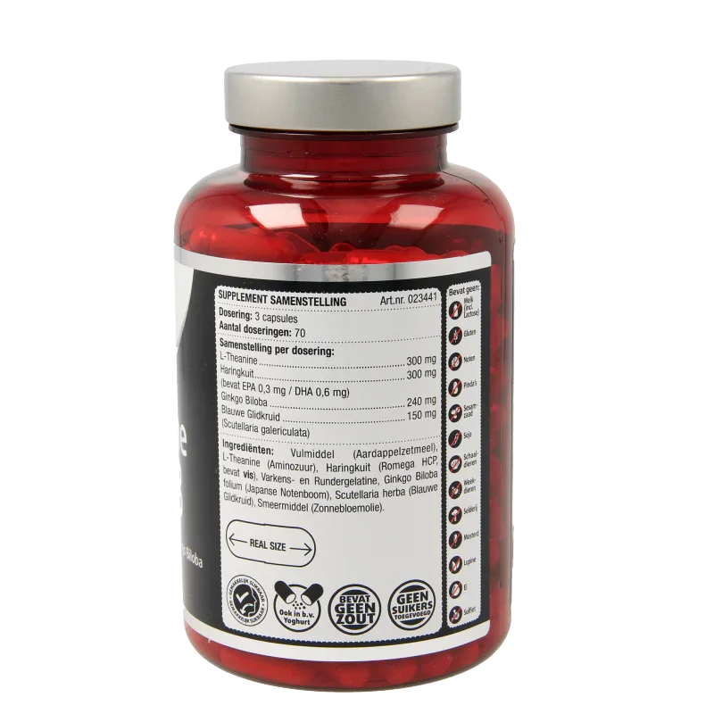 Lucovitaal L-Theanine omega 3 210 Capsules