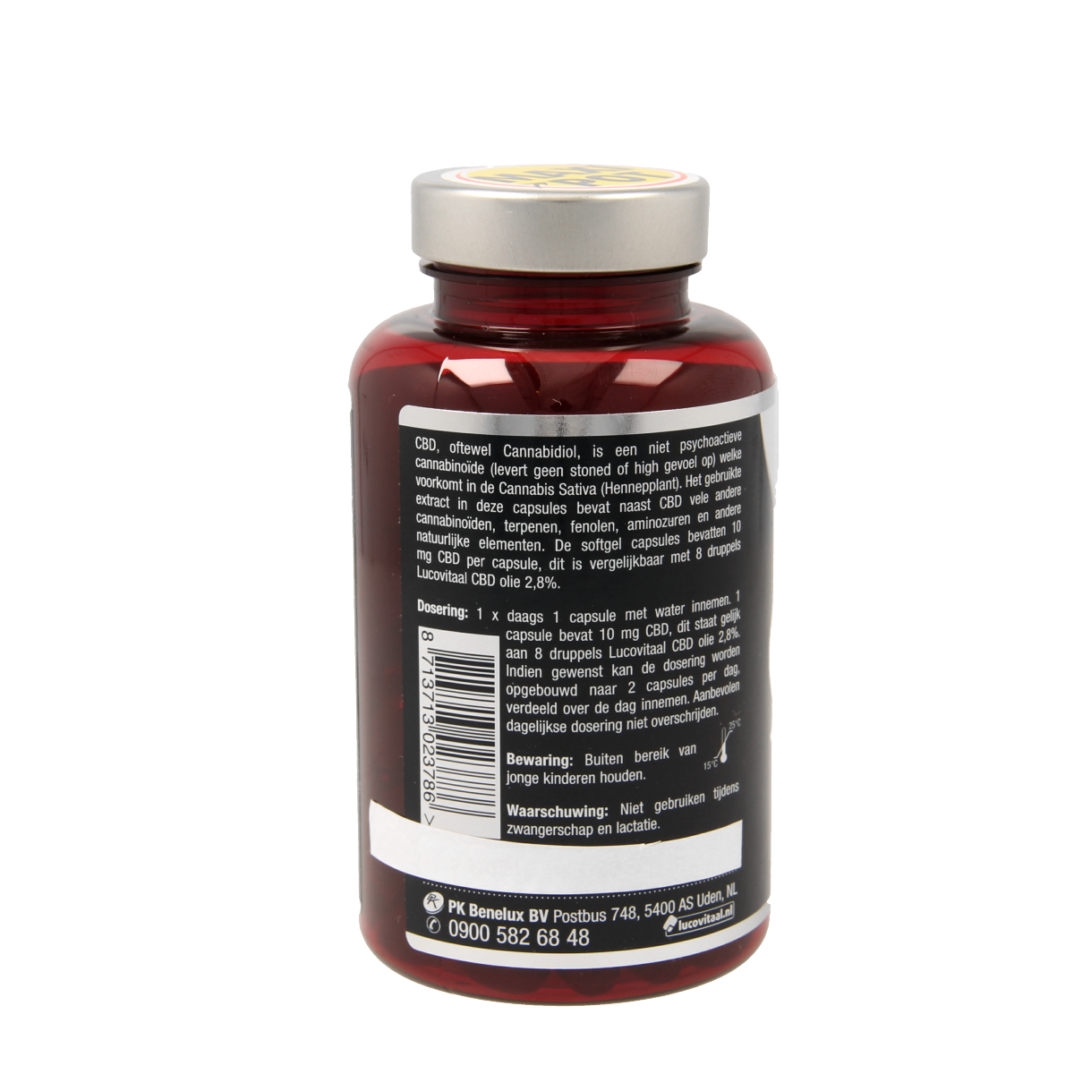 Lucovitaal CBD 10mg 90.00 Capsules