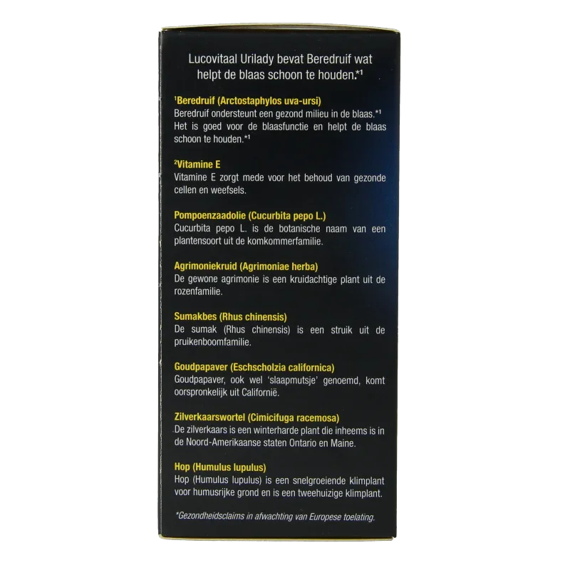 Lucovitaal Urilady 60 Capsules